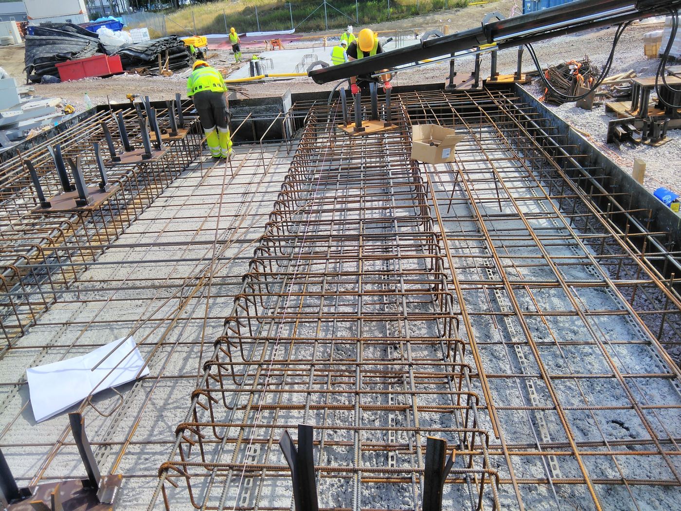 Projekti Zviedrijā, 08.2017 · Armēšana